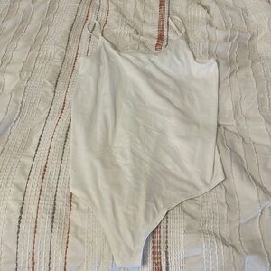 5 for $5 EUC white body suite size large